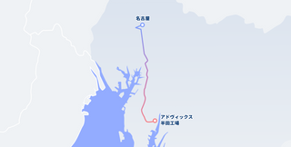 アドヴィックスの地図